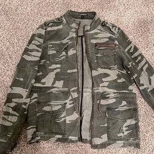 Express size small army jacket like new
